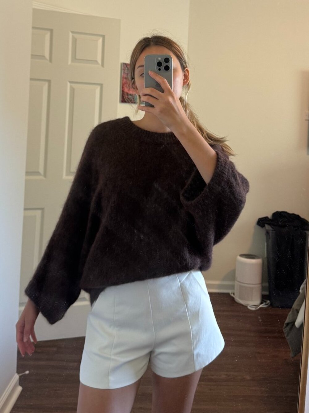 Baggy Brown Sweater (XS)
